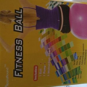 Apple round fitness ball, in original box